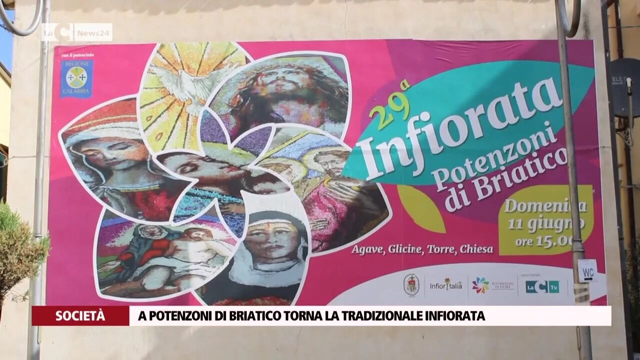 A Potenzoni di Briatico torna la tradizionale Infiorata