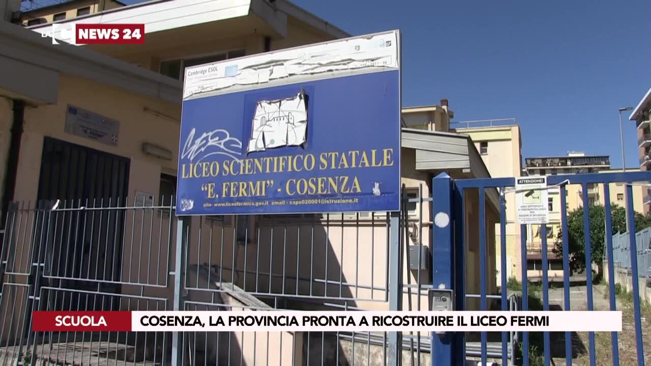 Cosenza, la Provincia pronta a ricostruire il liceo Fermi