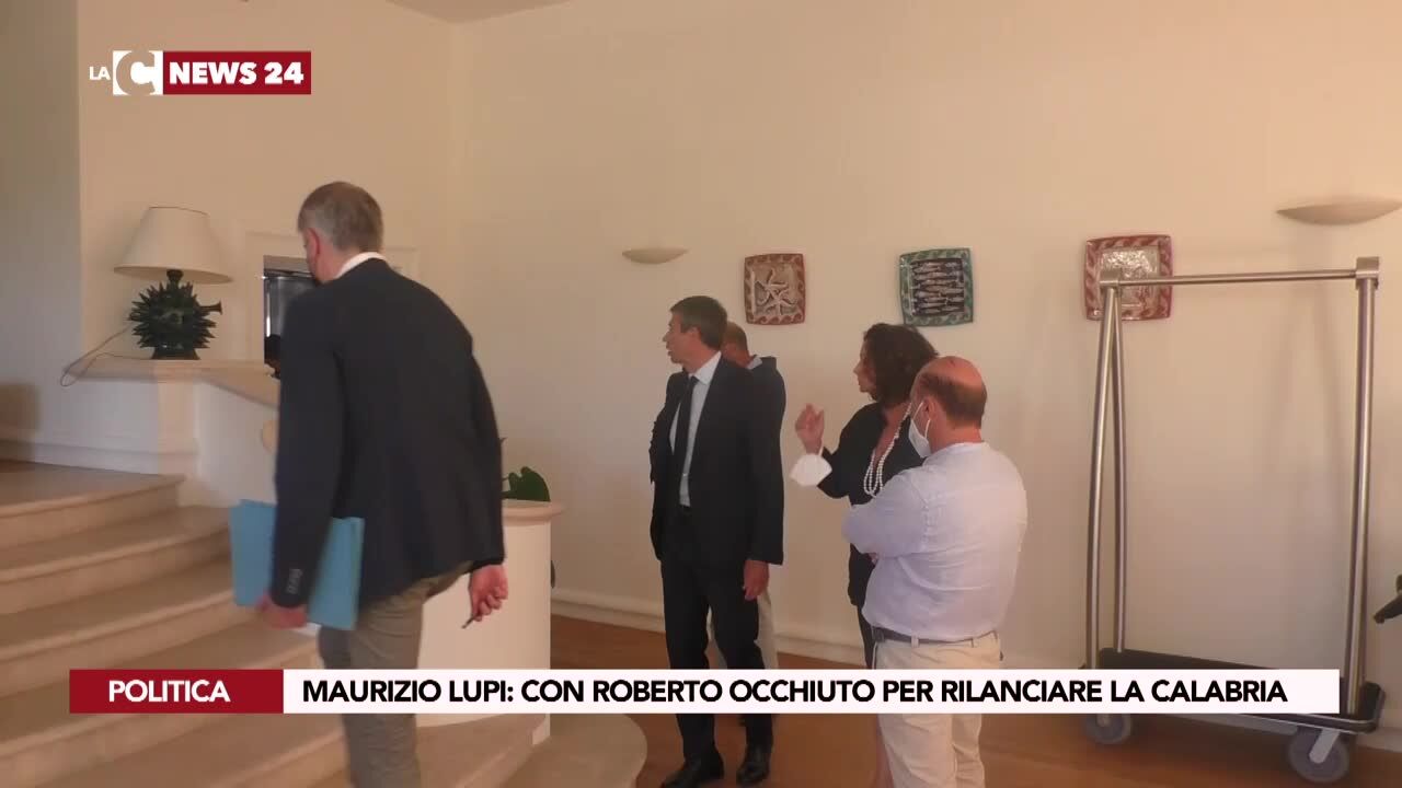 Maurizio Lupi con Roberto Occhiuto per rilanciare la Calabria