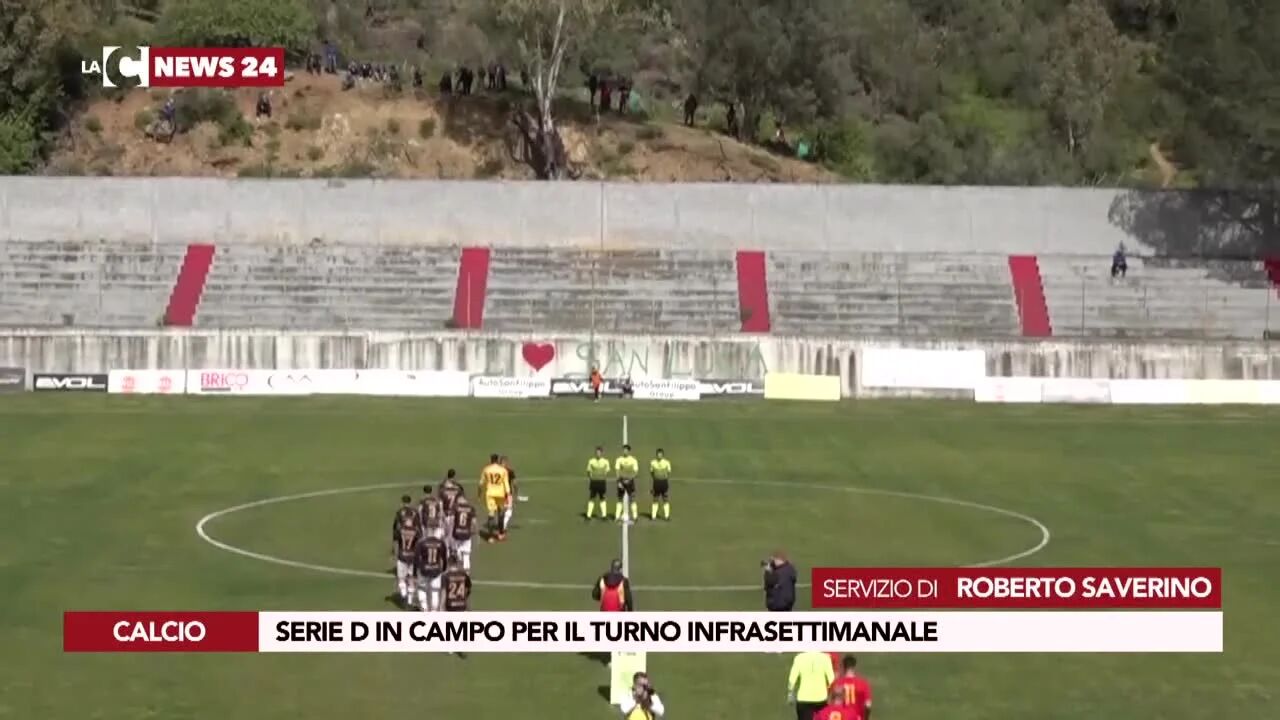 Serie D in campo per il turno infrasettimanale