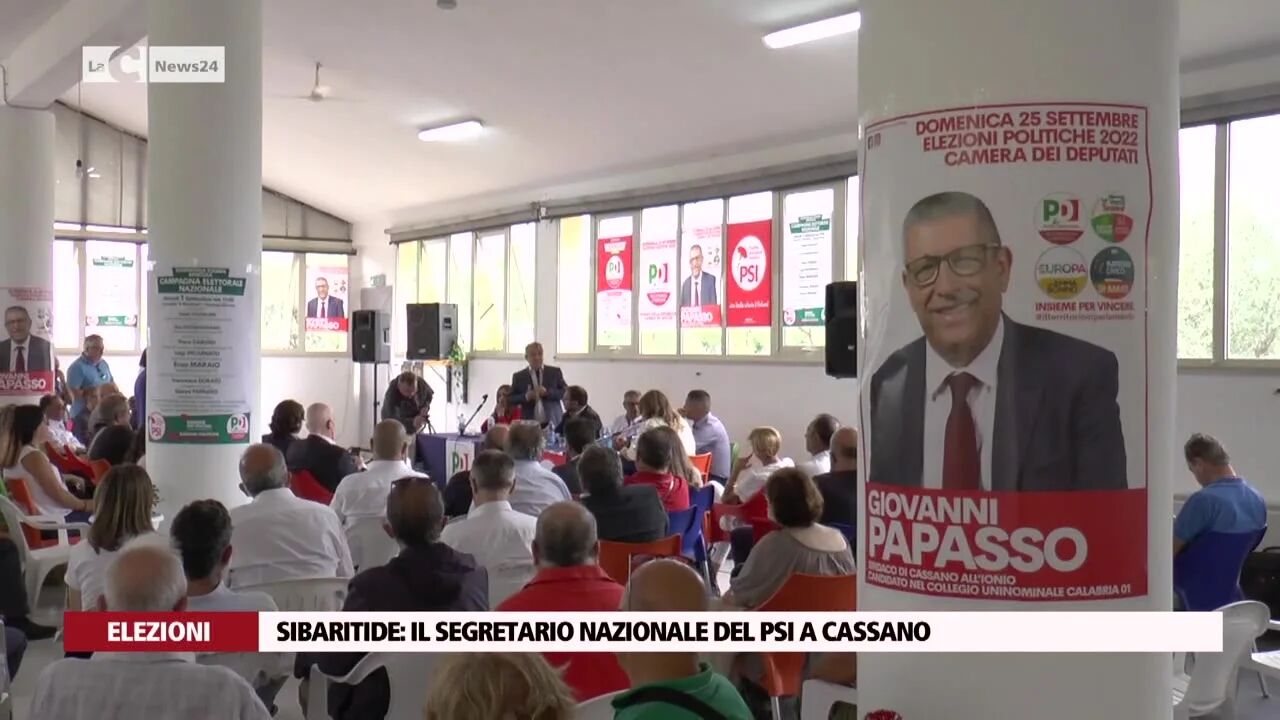 Sibaritide: il segretario nazionale del Psi a Cassano