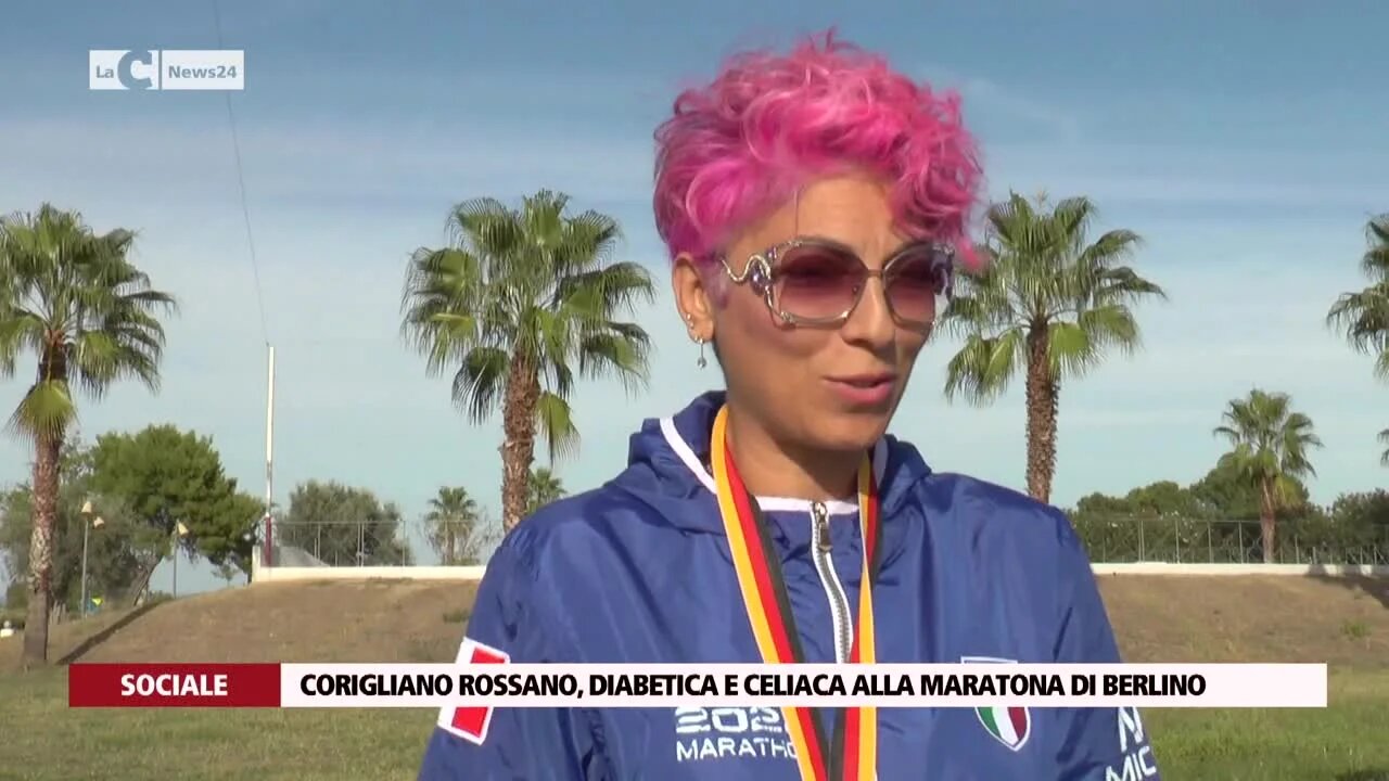 Corigliano Rossano, diabetica e celiaca alla maratona di Berlino: «La corsa mi rende libera»