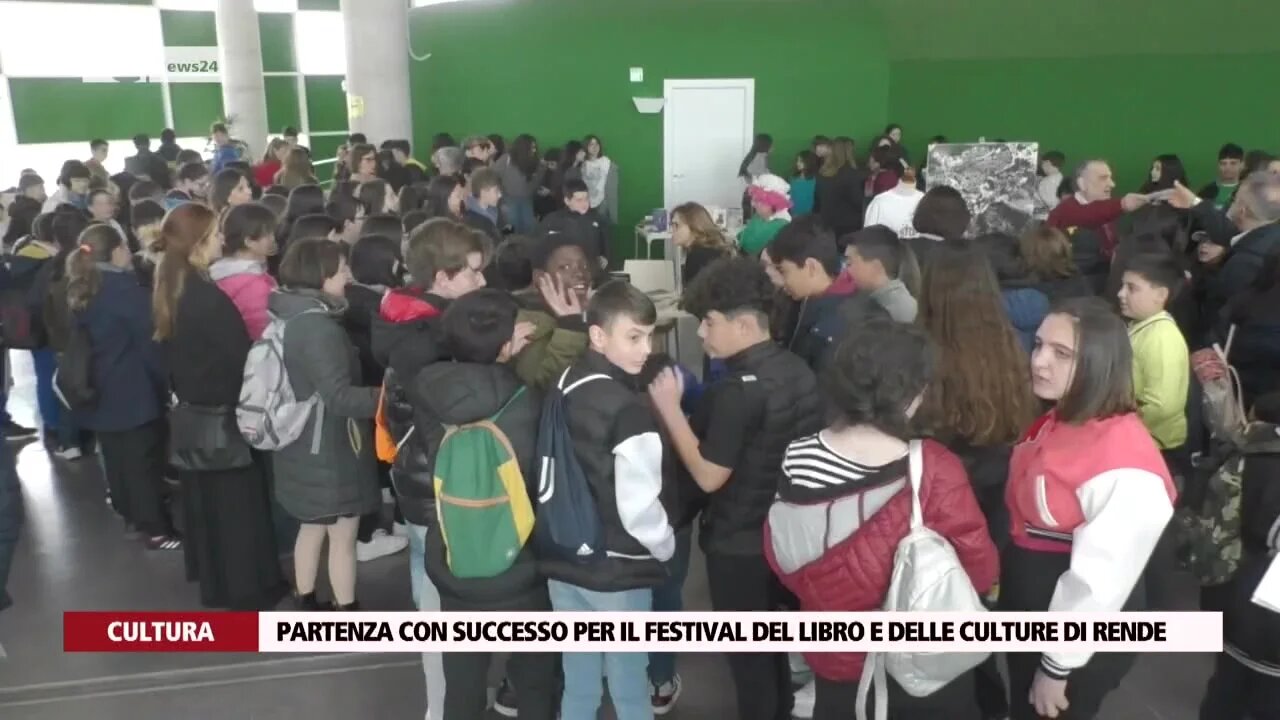 Partenza con successo per il festival del libro e delle culture di Rende