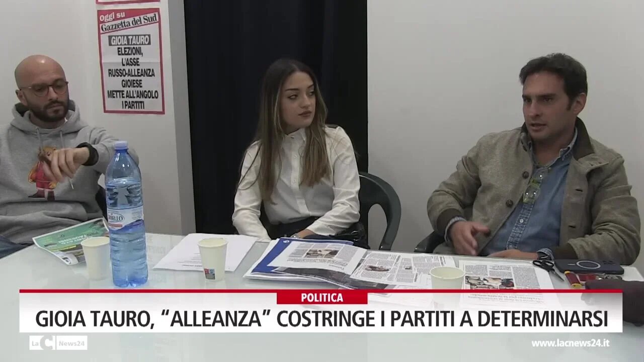 Gioia Tauro, “Alleanza” costringe i partiti a determinarsi