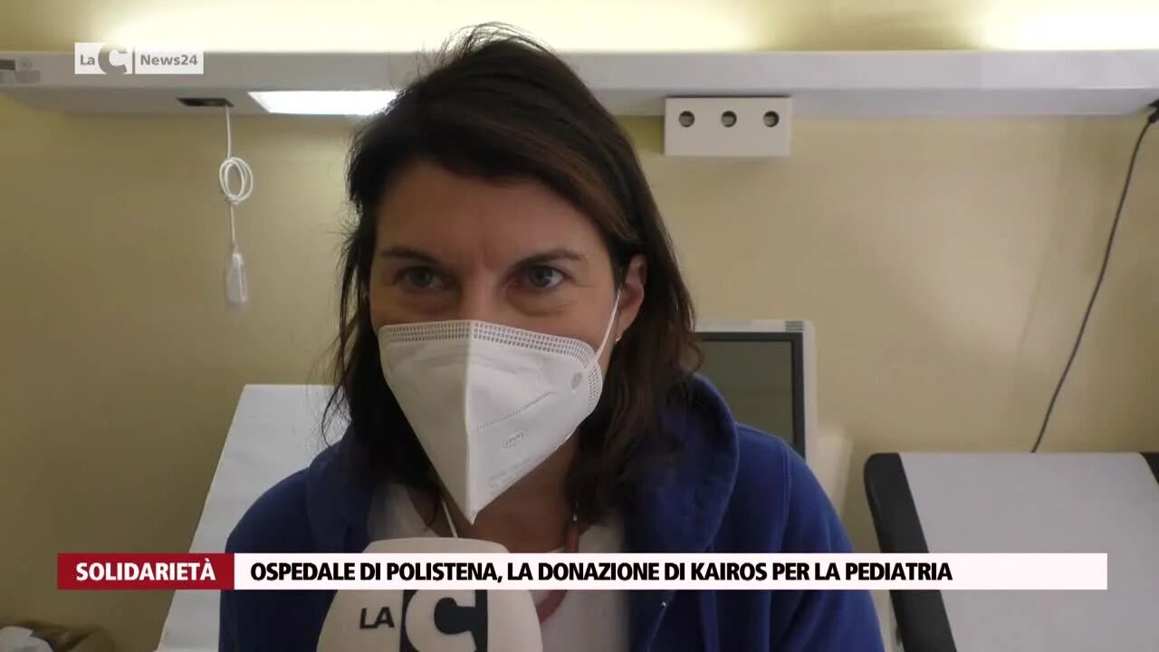 Ospedale di Polistena, la donazione di Kairos per la pediatria