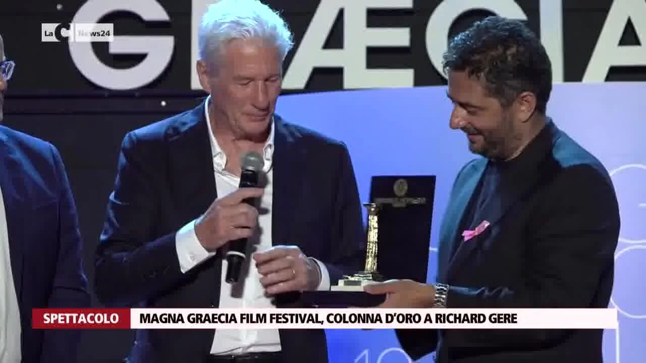 Magna Graecia Film Festival, colonna d’oro a Richard Gere