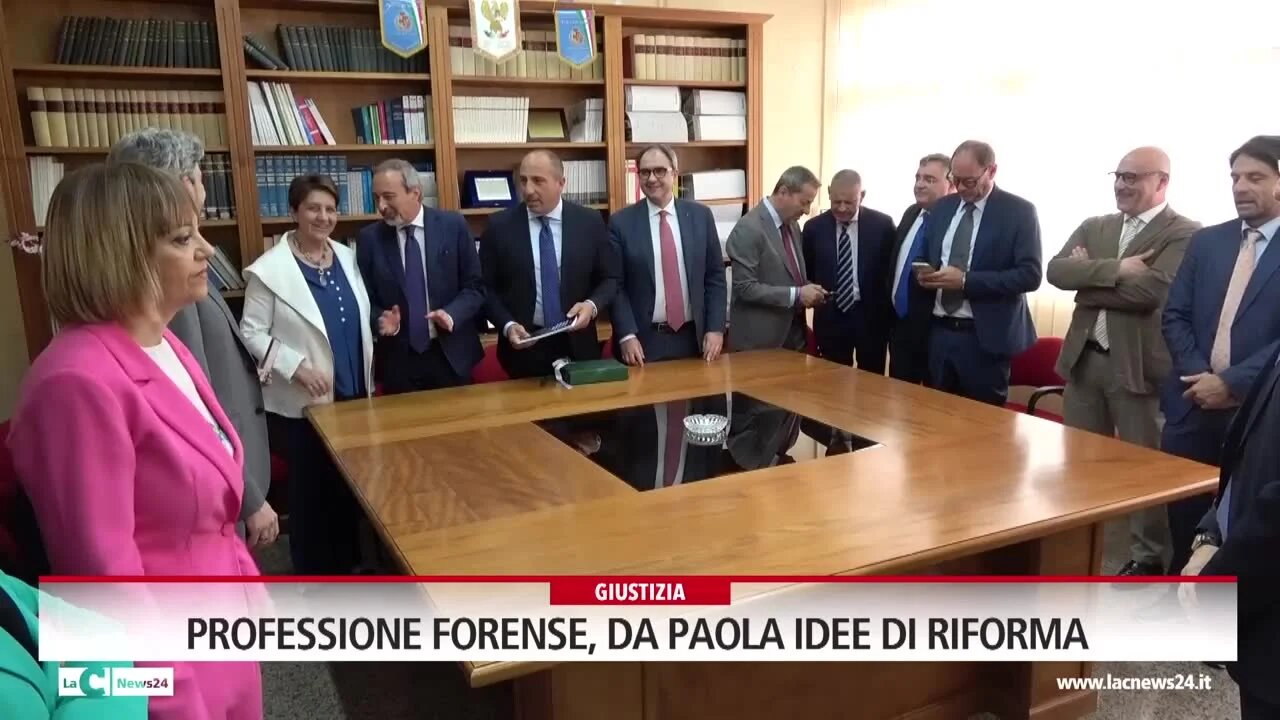 Professione forense, da Paola idee di riforma