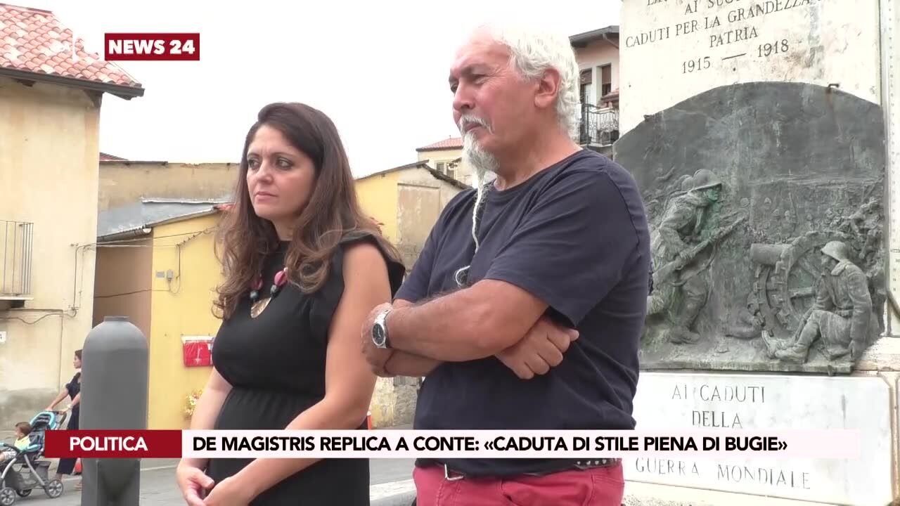 De Magistris replica a Conte: «Caduta di stile piena di bugie»