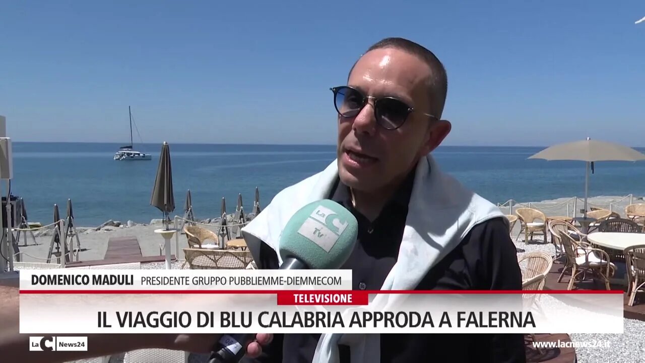 Il viaggio di Blu Calabria approda a Falerna