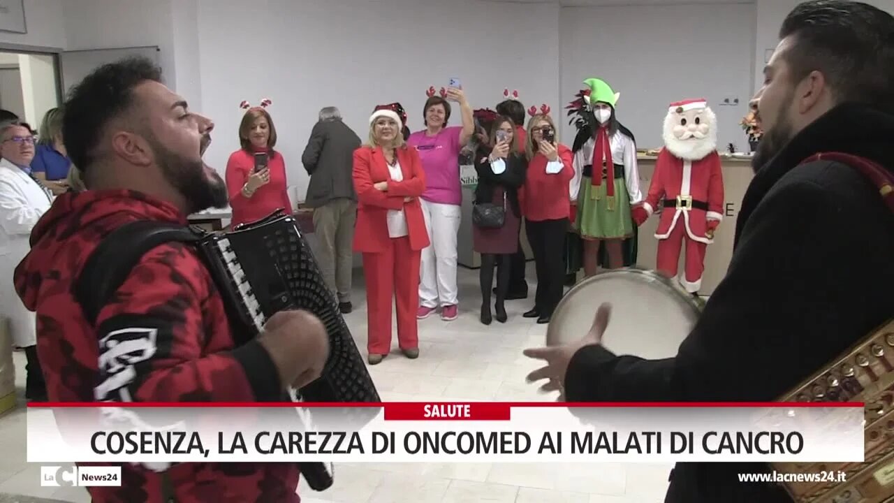 Cosenza, la carezza di Oncomed ai malati di cancro