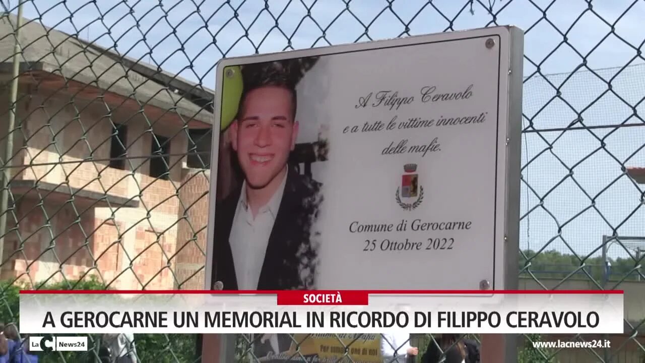 A Gerocarne un memorial in ricordo di Filippo Ceravolo