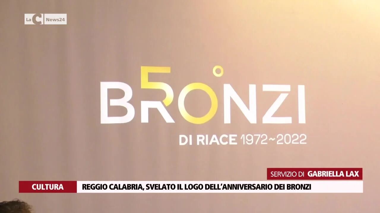 Reggio Calabria, svelato il logo dell’anniversario dei Bronzi
