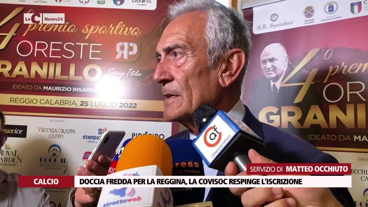 Doccia fredda per la Reggina, la Covisoc respinge l’iscrizione