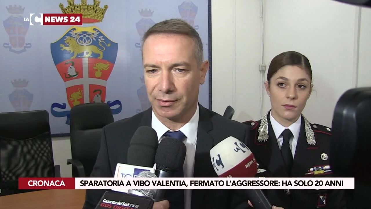 Sparatoria a Vibo Valentia, fermato l’aggressore: ha solo 20 anni