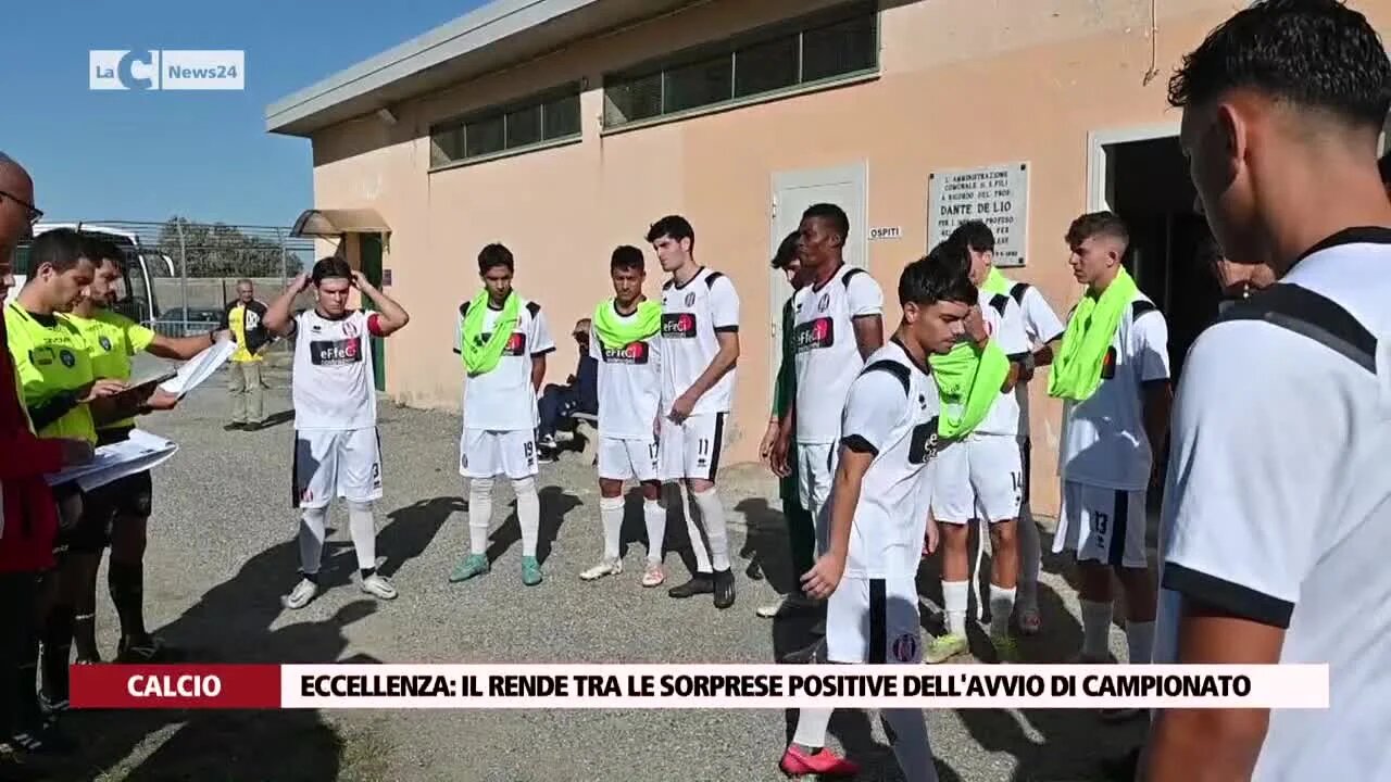 Eccellenza: il Rende tra le sorprese positive dell'avvio di campionato