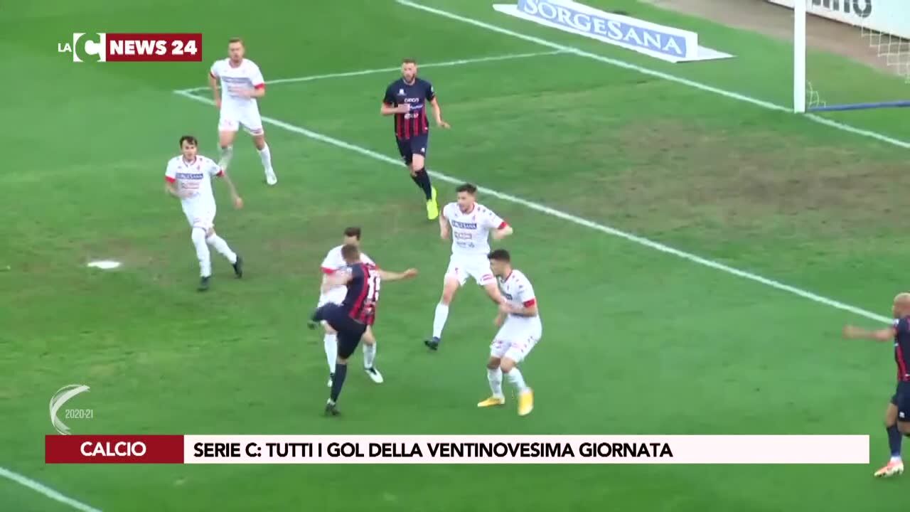 Serie C: tutti i gol della ventinovesima giornata