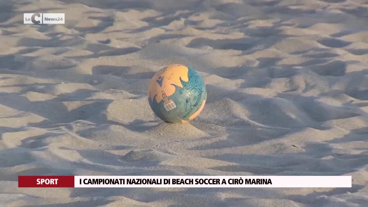 I campionati nazionali di Beach Soccer a Cirò Marina