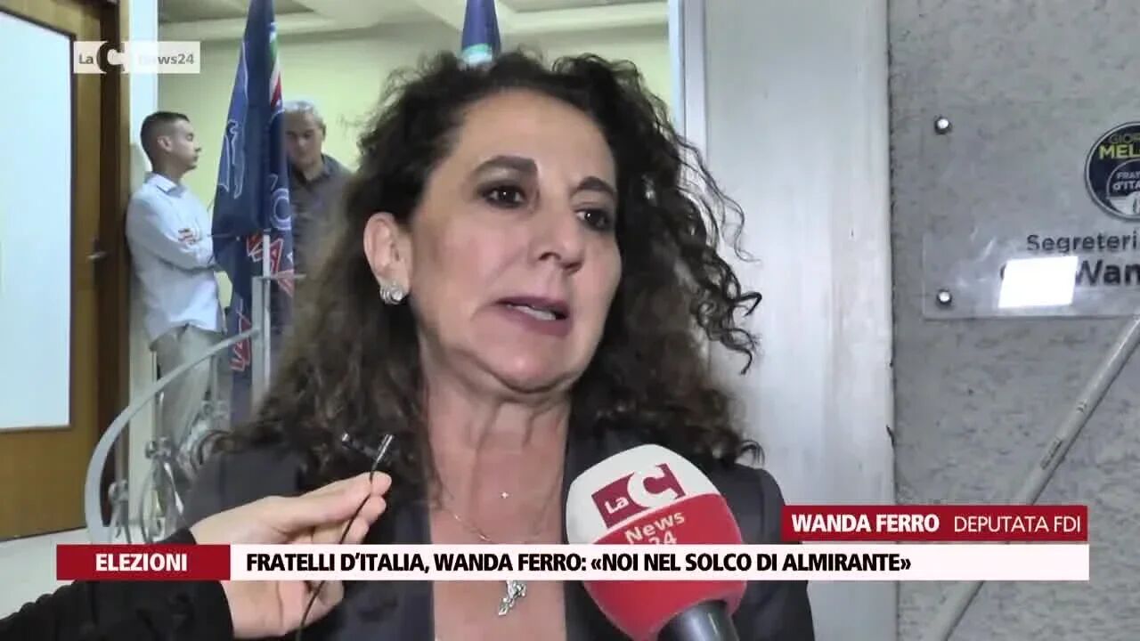 Fratelli D’Italia, Wanda Ferro: «Noi nel solco di Almirante»