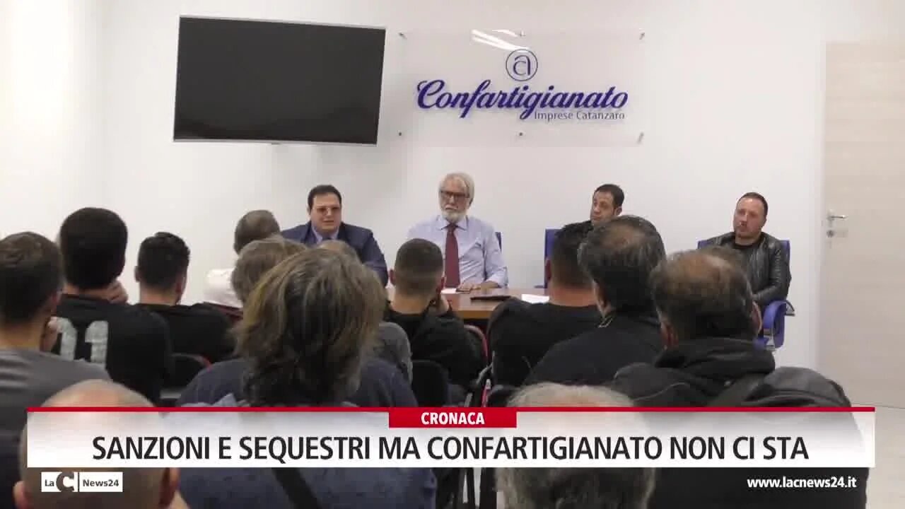 Sanzioni e sequestri ma Confartigianato non ci sta