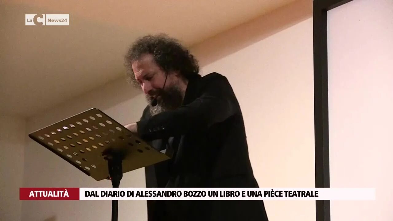Dal diario di Alessandro Bozzo un libro e una pièce teatrale