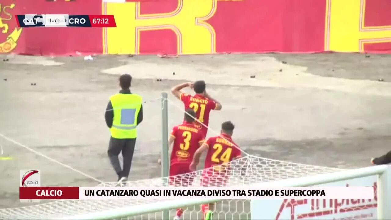 Un Catanzaro quasi in vacanza diviso tra stadio e Supercoppa