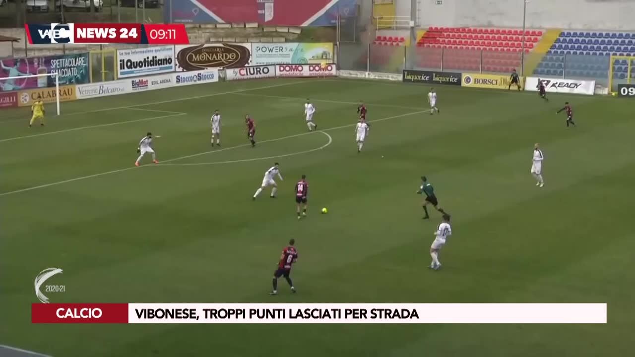 Vibonese, troppi punti lasciati per strada
