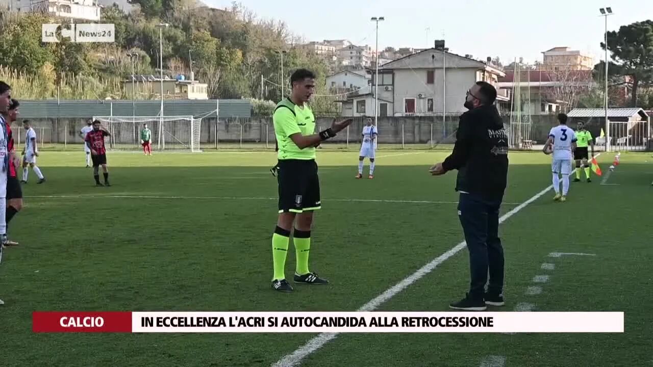 In Eccellenza l'Acri si autocandida alla retrocessione