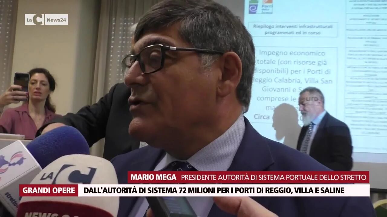 Dall'autorità di sistema 72 milioni per i porti di Reggio, Villa e Saline
