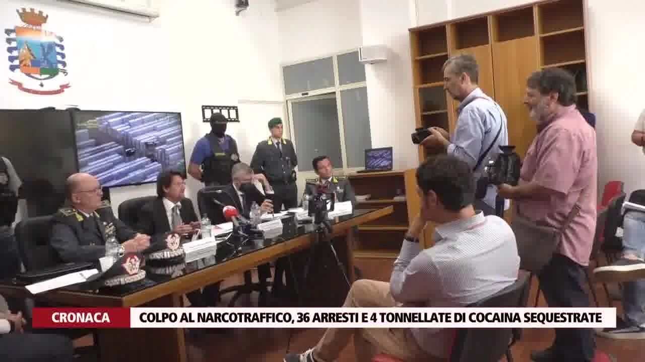 Colpo al narcotraffico, 36 arresti e 4 tonnellate di cocaina sequestrate