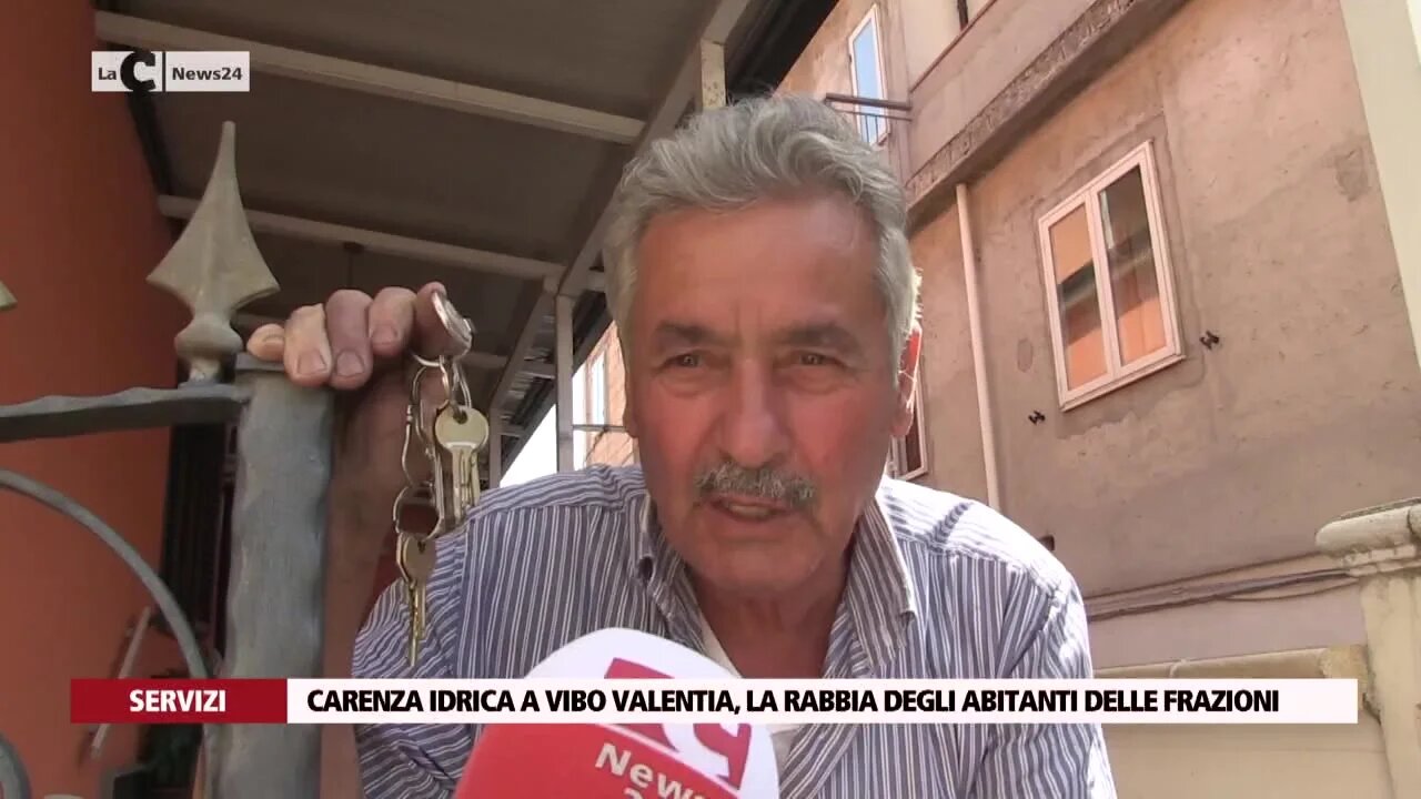 Carenza idrica a Vibo Valentia, la rabbia degli abitanti delle frazioni