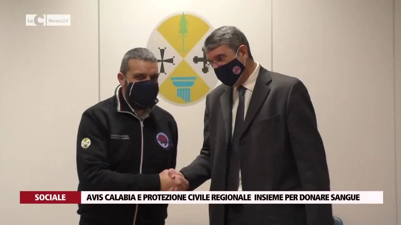 Avis Calabia e Protezione Civile regionale  insieme per donare sangue